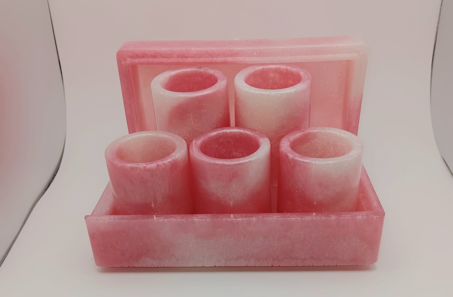 5 Piece Shot Glasses with Case